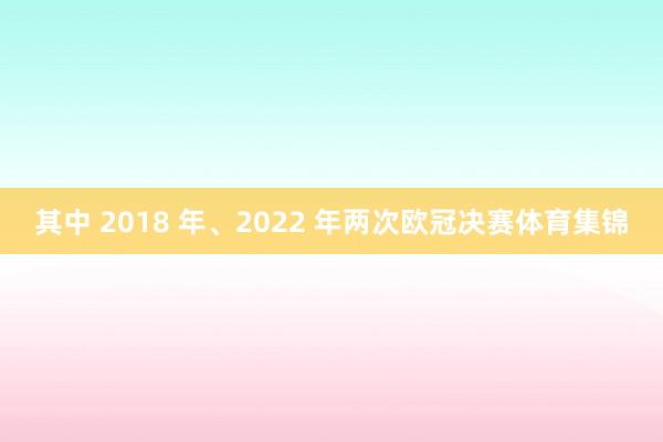 其中 2018 年、2022 年两次欧冠决赛体育集锦